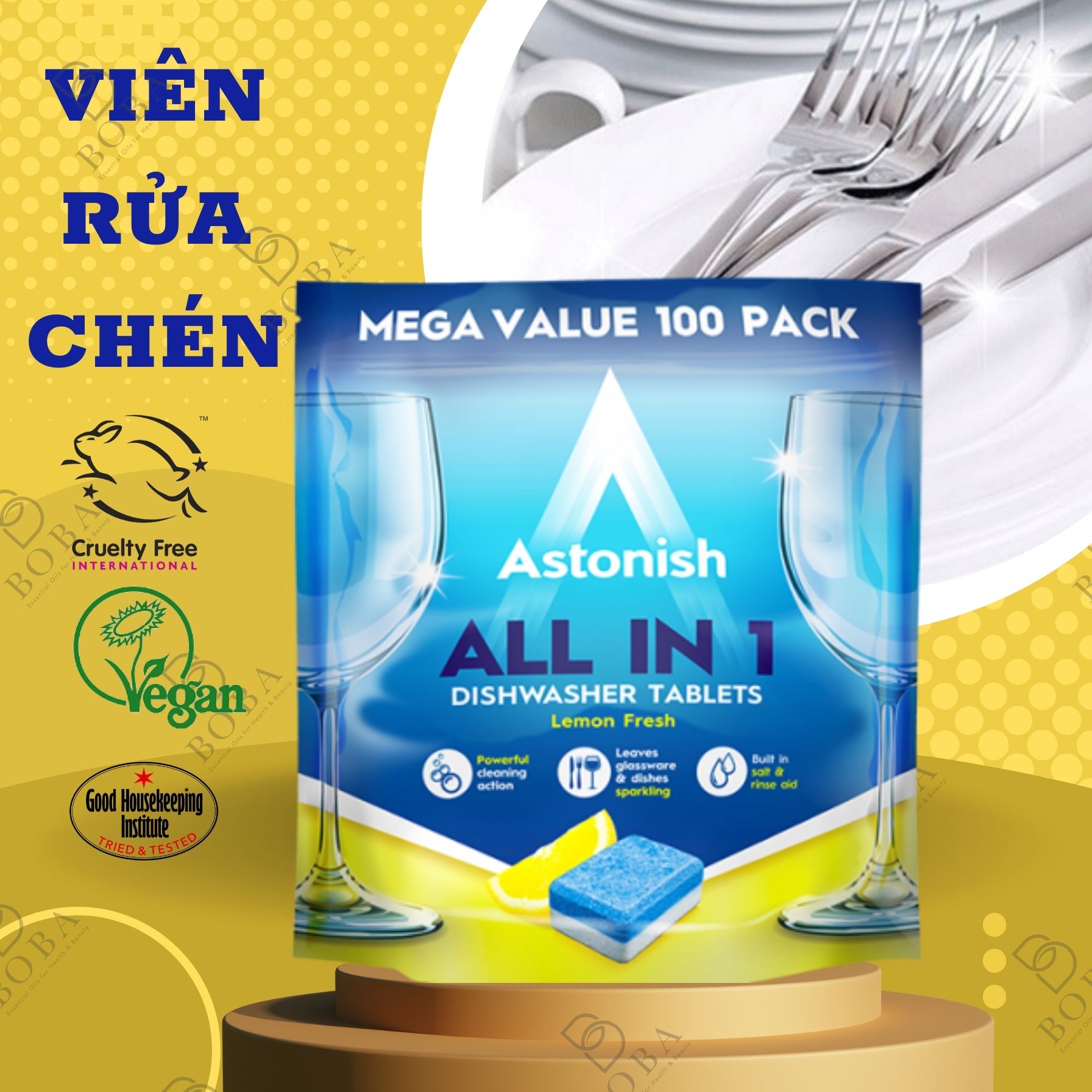 Viên rửa chén