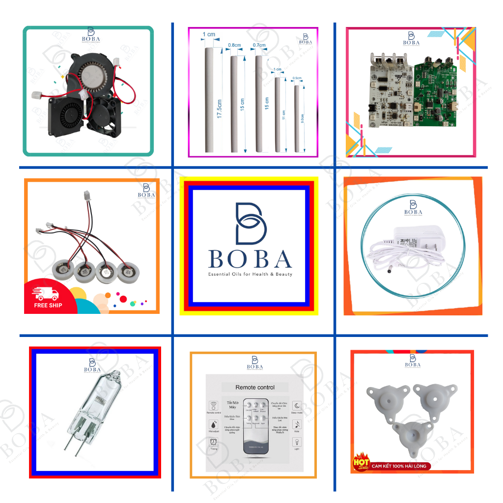 Phụ Kiện Máy Xông Tinh Dầu